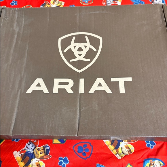 Ariat | Shoes | Ariat Dark Brown Shoe Box With Logo | Poshmark